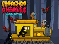 ChooChoo Charles Friends Defense game background