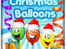 Christmas Balloons game background