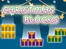 Christmas Blocks game background