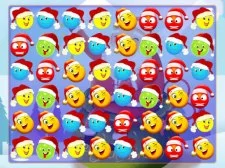 Christmas Bubbles Match 3 game background