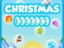 Christmas Bubbles game background
