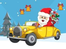 Christmas Cars Find the Bells game background
