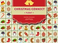 Christmas Float Connect game background