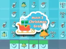 Christmas Grab Match 3 game background