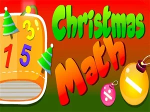 Christmas Math game background