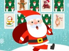Christmas Memory Cards game background