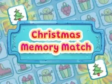 Christmas Memory Match game background