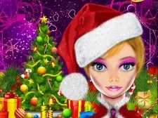 Christmas Party Girls game background