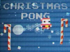 Christmas Pong game background
