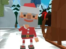 Christmas Runner game background