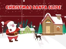 Christmas Santa Slide game background