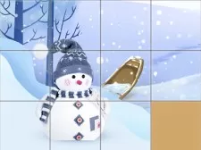 Christmas Slide Puzzle game background