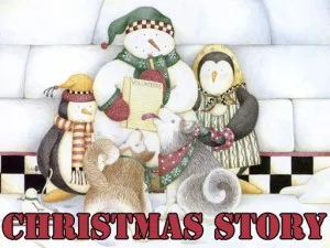 Christmas Story Puzzle game background