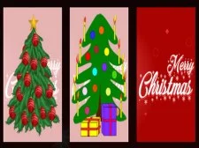 Christmas Tree Memory Game game background