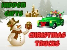 Christmas Trucks Hidden Gifts game background