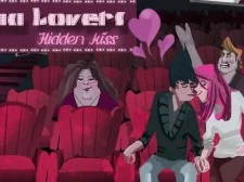 Cinema Lovers Hidden Kiss game background
