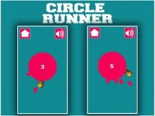 Circle Runner game background