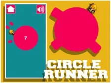 Circle Runner game background