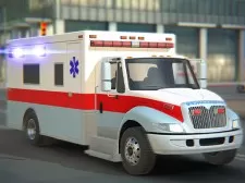 City Ambulance Car Driving game background