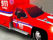 City Ambulance Driving game background