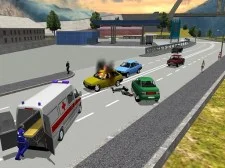 Симумулятор скорой помощи города game background