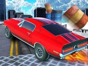 City Car Stunt game background