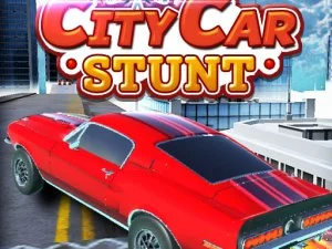 City Car Stunts Simulation Game 3D game background