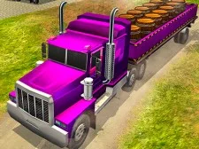 City Cargo Trailer Transport game background
