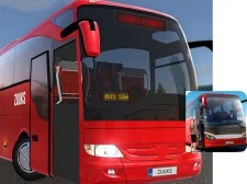 City Coach Bus Game game background