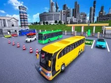 City Coach Bus Parking Avventure Simulator 2020