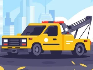 City Duty Vehicles Jigsaw game background