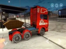 City & Offroad Cargo Truck Game game background