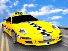 City Taxi Simulator 3D game background
