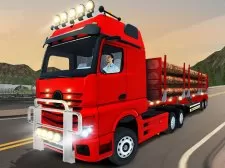 City Truck Driver game background