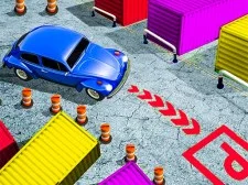 Classic Car Parking 3D game background