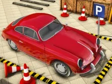 Classic Car Parking Driving School game background