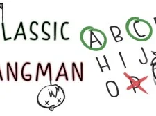 Classic Hangman game background