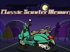 Classic Scooter Memory game background