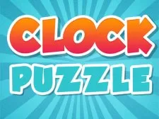 Clock Puzzle for Kids game background