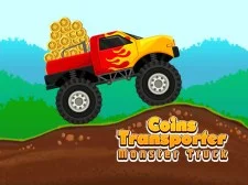 Coins Transporter Monster Truck game background