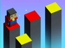 Color Cube Jump game background
