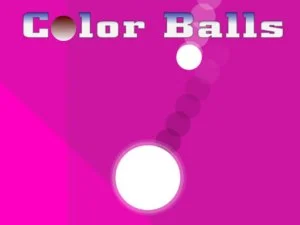 Color Falling Balls game background