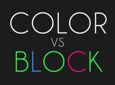 Color vs block game background