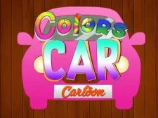 Kleuren auto cartoon game background