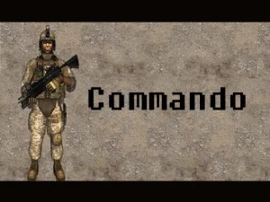 Commando game background