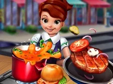 Cooking Fast: Hotdogs And Burgers Craze game background