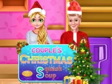 Couple Christmas Squash Soup game background