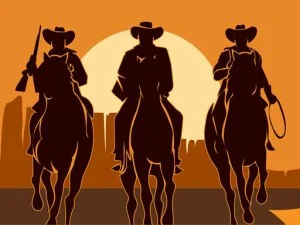 Cowboy Hidden Stars game background
