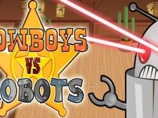 Cowboys vs Robots game background
