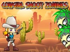 Cowgirl Shoot Zombies game background